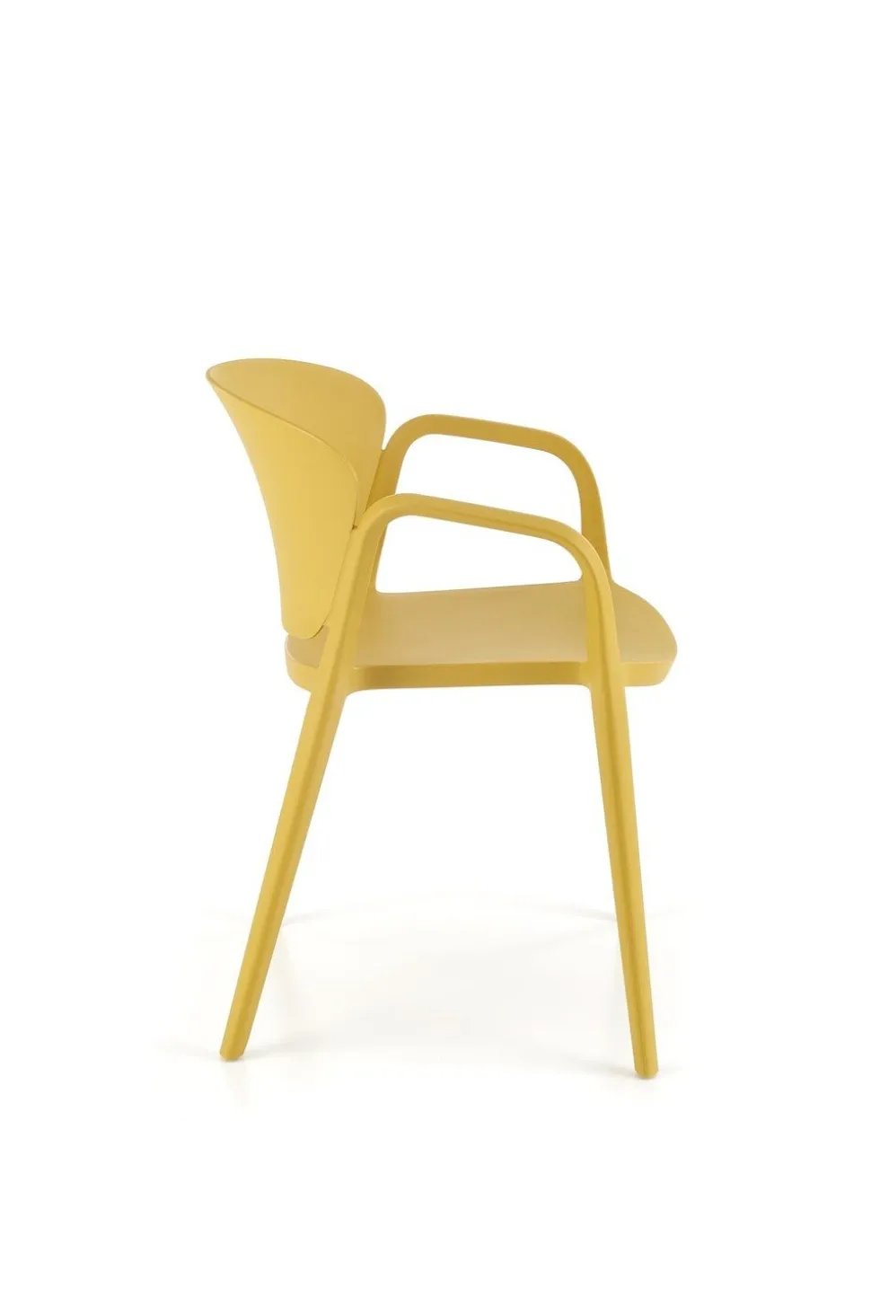 Krzesło Nadine musztardowe