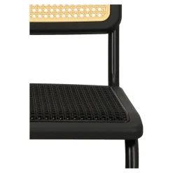 Krzesło Nelson black swing natural/black