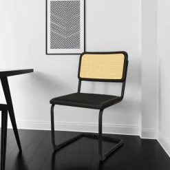 Krzesło Nelson black swing natural/black