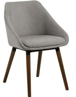 Krzesło Nils szary jasny/naturalny