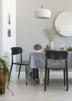 Krzesło Nopie black z tworzywa