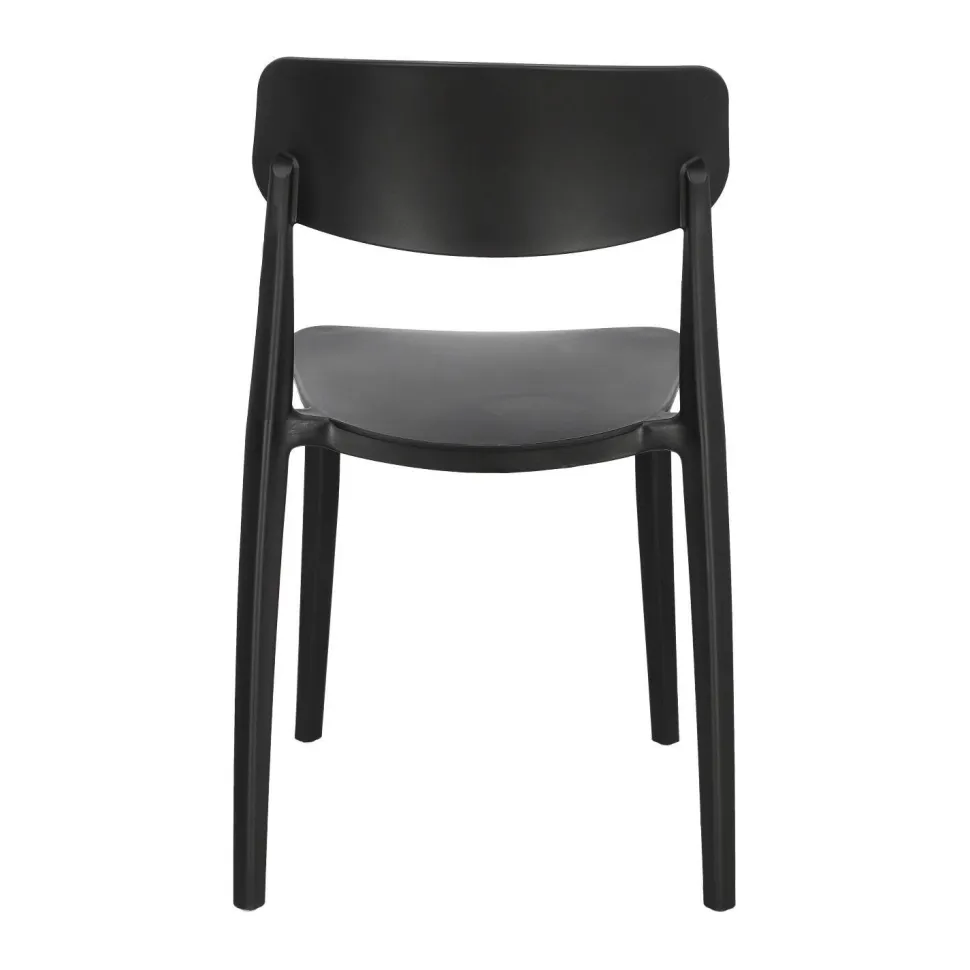 Krzesło Nopie black z tworzywa