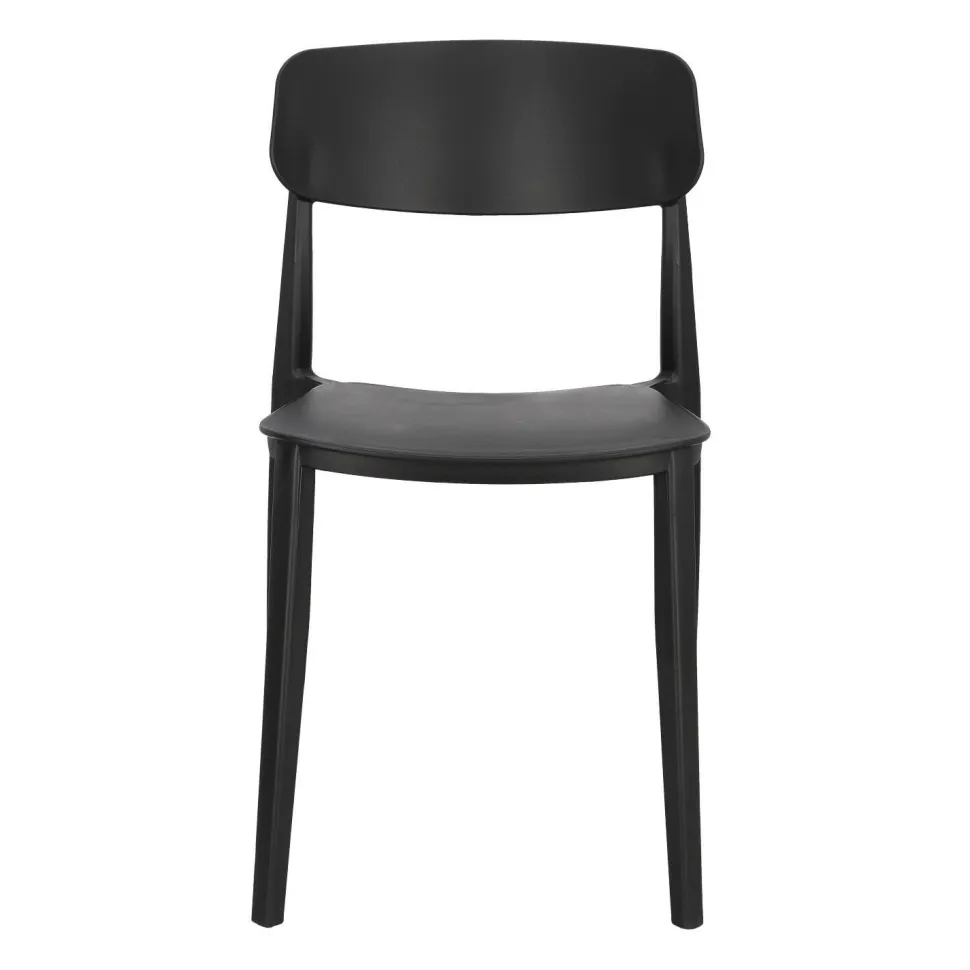 Krzesło Nopie black z tworzywa