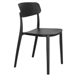 Krzesło Nopie black z tworzywa