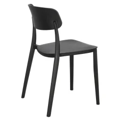 Krzesło Nopie black z tworzywa