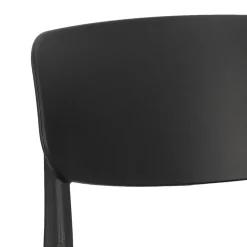 Krzesło Nopie black z tworzywa