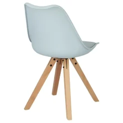 Krzesło Norden Star Square PP szary jasny/naturalny