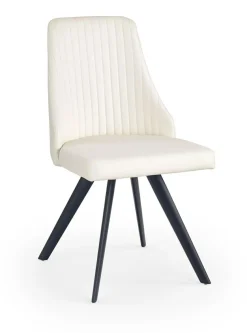 Krzesło Nunu białe/ czarne