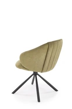 Krzesło obrotowe Arnadine oliwkowe