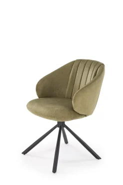 Krzesło obrotowe Arnadine oliwkowe