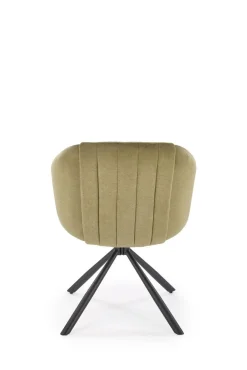 Krzesło obrotowe Arnadine oliwkowe
