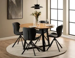 Krzesło obrotowe Batilda antracytowe  Monza 130