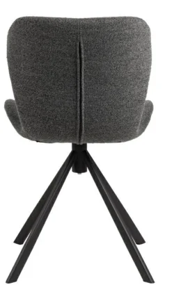 Krzesło obrotowe Batilda antracytowe Monza 130