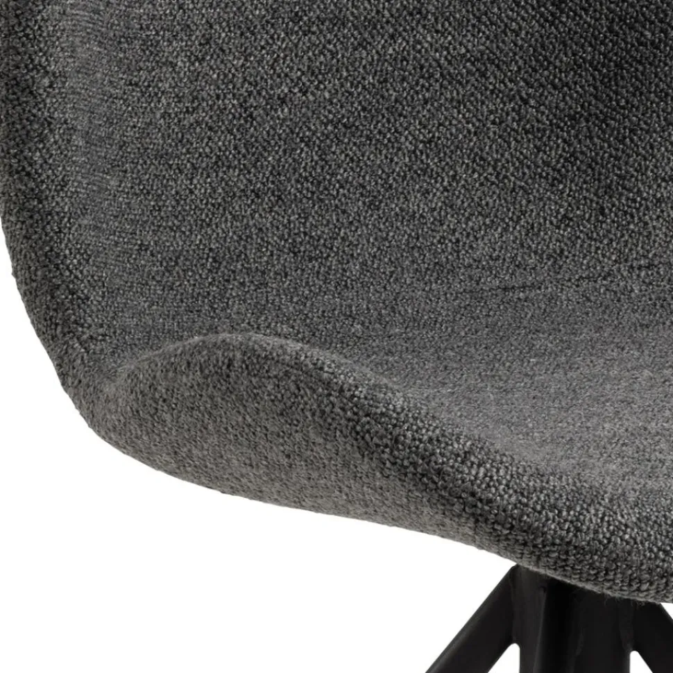 Krzesło obrotowe Batilda antracytowe Monza 130