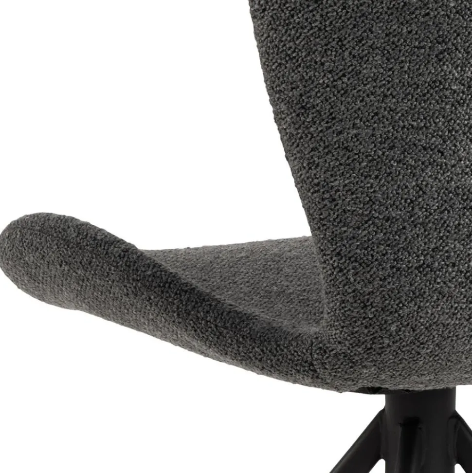 Krzesło obrotowe Batilda antracytowe Monza 130