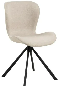 Krzesło obrotowe Batilda-A1 beżowe