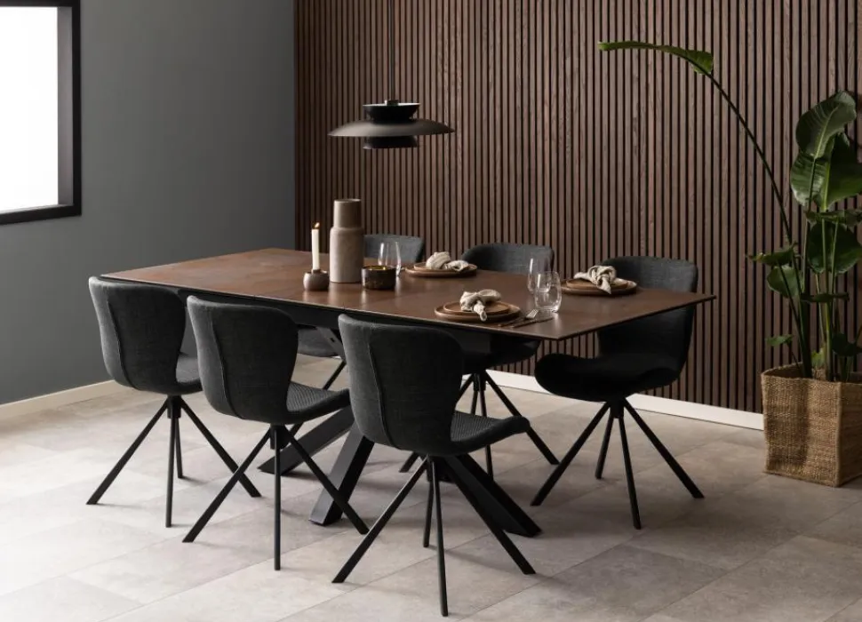 Krzesło obrotowe Batilda-A1 szary ciemny