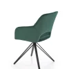 Krzesło obrotowe Cretas Velvet ciemny     zielony