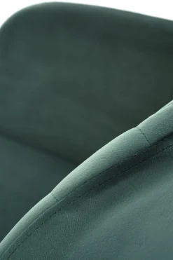 Krzesło obrotowe Cretas Velvet ciemny     zielony