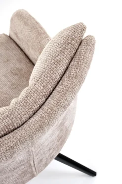 Krzesło obrotowe Dahlia beżowy