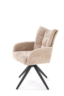 Krzesło obrotowe Dahlia beżowy