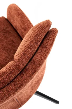 Krzesło obrotowe Dahlia cynamonowy