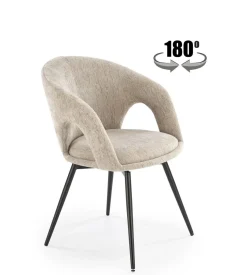 Krzesło obrotowe Meibel beżowy