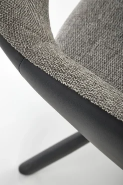 Krzesło obrotowe Odette szare