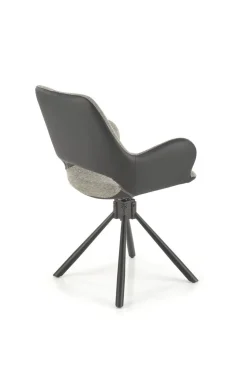 Krzesło obrotowe Odette szare