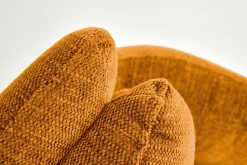 Krzesło obrotowe Ophelia musztardowe