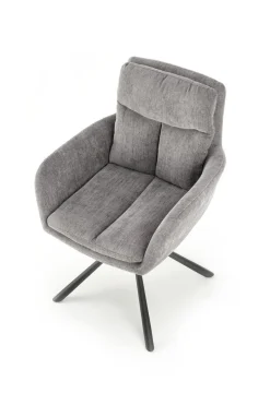 Krzesło obrotowe Ophelia szare