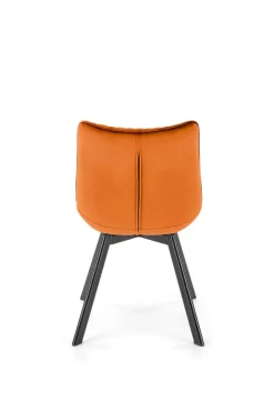 Krzesło obrotowe Veroniq cynamonowe przeszycia