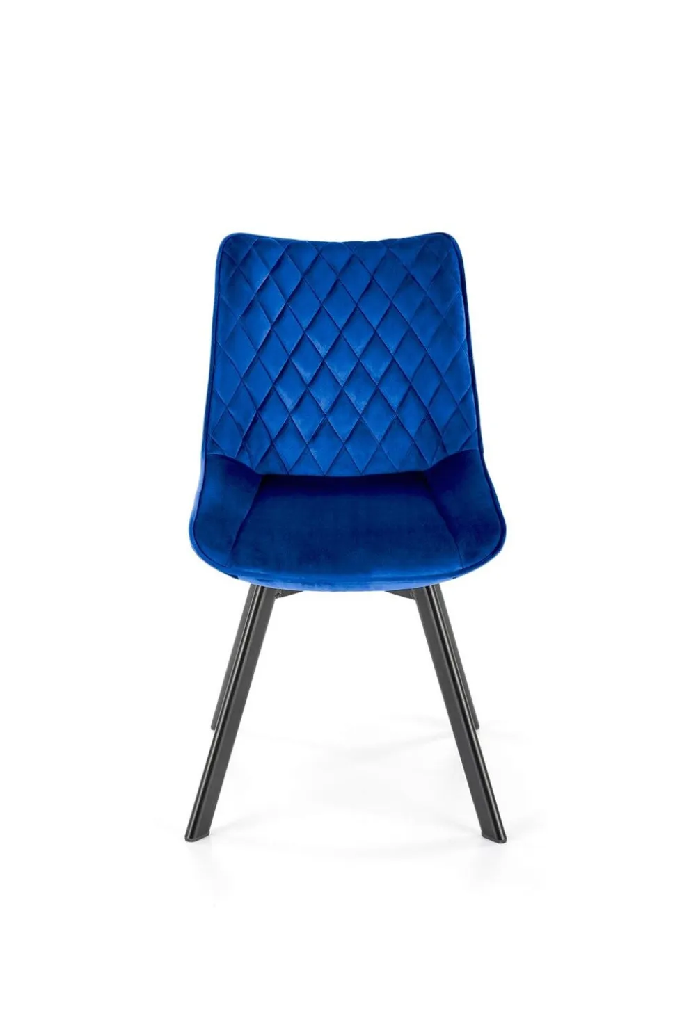 Krzesło obrotowe Veroniq granatowe przeszycia