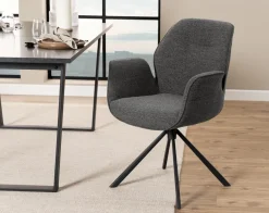 Krzesło obrotowe z podłokietnikami Aura