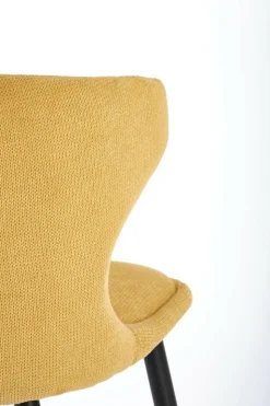 Krzesło Odile musztardowe