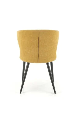 Krzesło Odile musztardowe