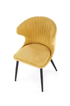 Krzesło Odile musztardowe