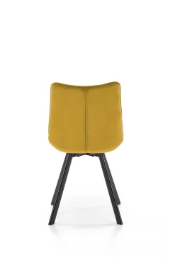 Krzesło Ohio musztardowe