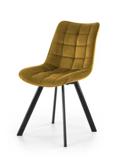 Krzesło Ohio musztardowe
