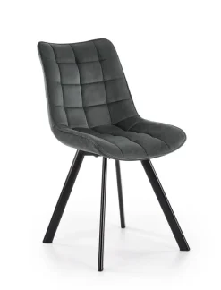 Krzesło Ohio szare ciemne