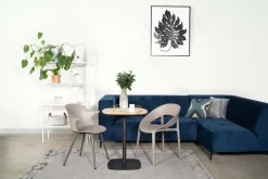 Krzesło Oido mild grey z tworzywa