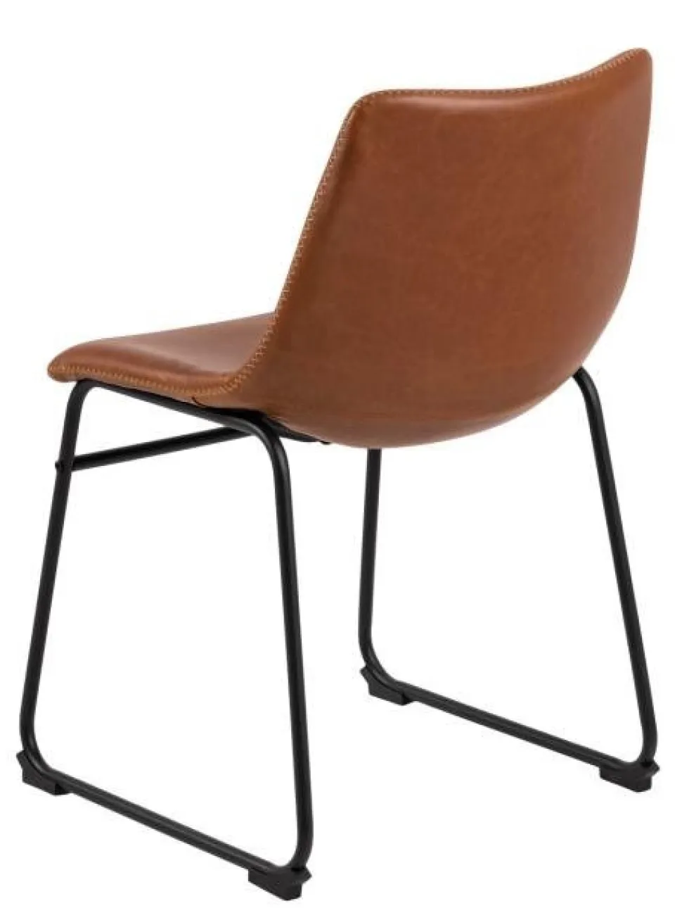 Krzesło Oregon brązowe PU