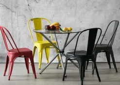 Krzesło Paris Antique żółte