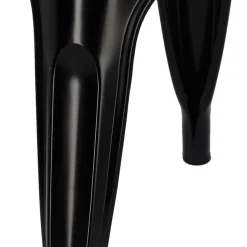 Krzesło Paris Arms czarne inspirowane Tolix