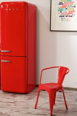 Krzesło Paris Arms szare inspirowane Tolix