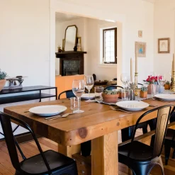 Krzesło Paris białe inspirowane Tolix