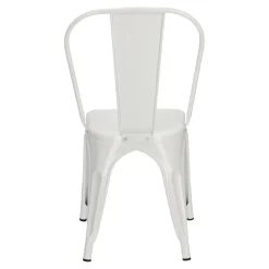 Krzesło Paris białe inspirowane Tolix