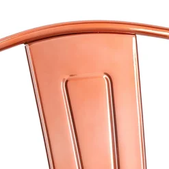 Krzesło Paris miedziane inspirowane Tolix