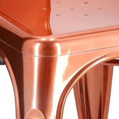 Krzesło Paris miedziane inspirowane Tolix