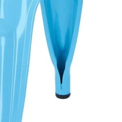 Krzesło Paris niebieskie inspirowane Tolix